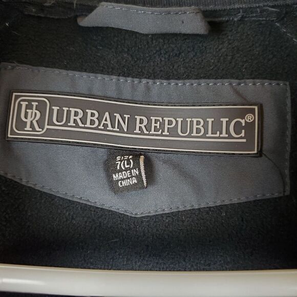 Urban Republic Dark Gray Jacket Sixe 7(large) - Picture 8 of 9